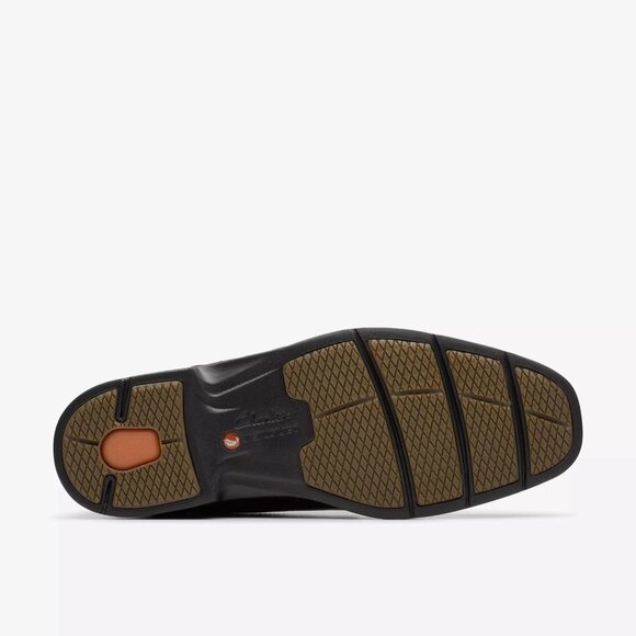 Clark Men's Un Kenneth Way Oxford Brown Size 8 NEW - Picture 6 of 10